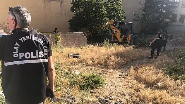 Konya'da ceset gömüldüğü ihbarı polisi alarma geçirdi! İhbar asılsız çıktı
