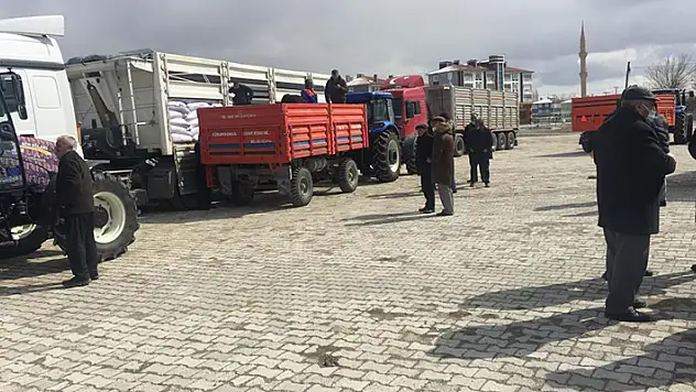 Konya'da çiftçiye tohum desteği
