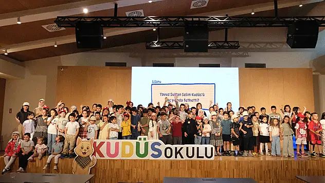 Konya'da çocuklara Filistin bilinci kazandırılıyor