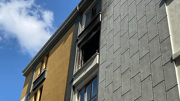 Konya'da dairede çıkan yangın paniğe neden oldu