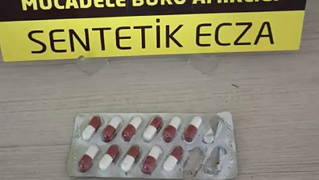 Konya'da darp edilen şahsın üzerinde uyuşturucu çıktı