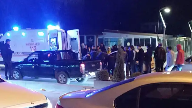 Konya'da devrilen motosikletteki 2 kişi yaralandı