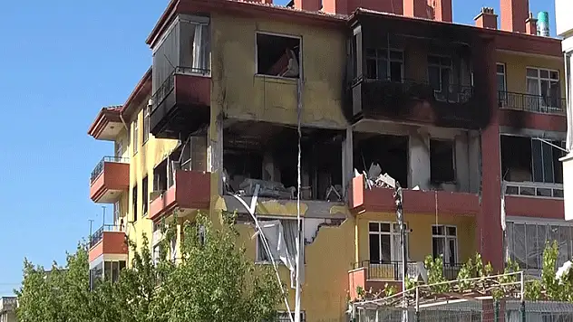Konya'da doğal gaz borusunu kesen âşık, patlamaya neden olmuştu! O bina yıkılıyor