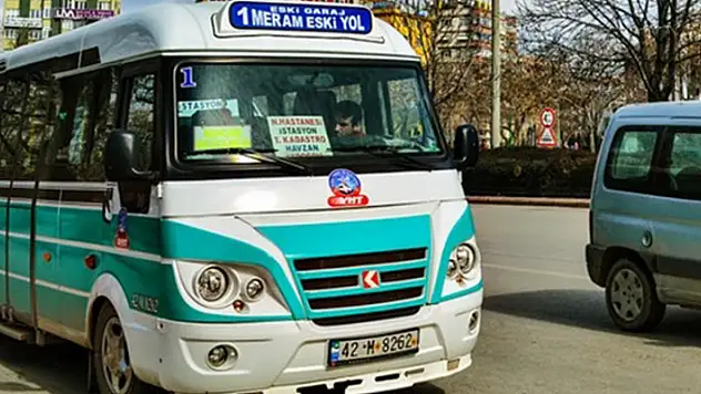 Konya'da dolmuş ücretleri zamlandı! İşte yeni tarife