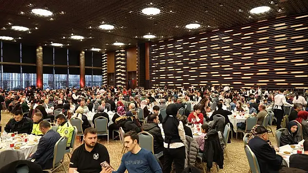 Konya'da duygu dolu iftar