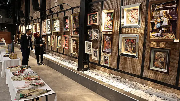 Konya'da 'Emeği Elinde Hayalin Peşinde' sergisi açıldı