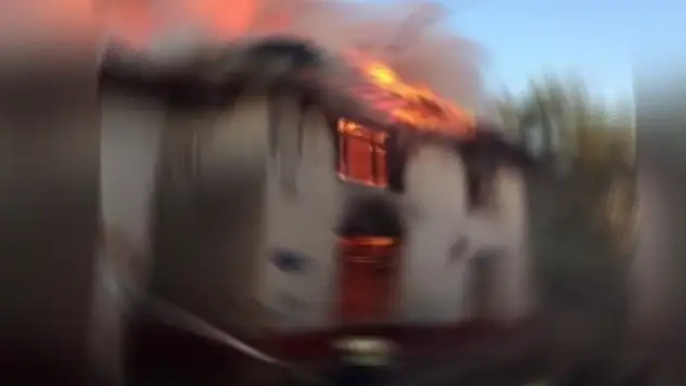 Konya'da ev yangını: 1 ölü
