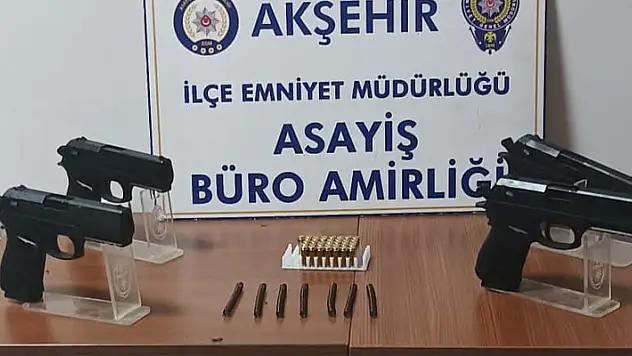 Konya'da fason silah operasyonu!
