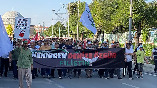 Konya'da 'Gazze İçin Küresel Vicdan Yürüyüşü'