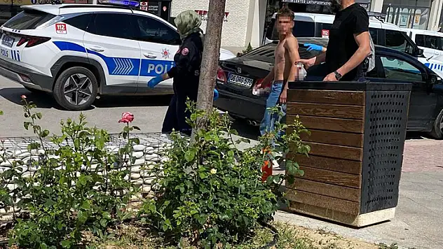 Konya'da gençler arasında çıkan kavga kanlı bitti: 1 yaralı