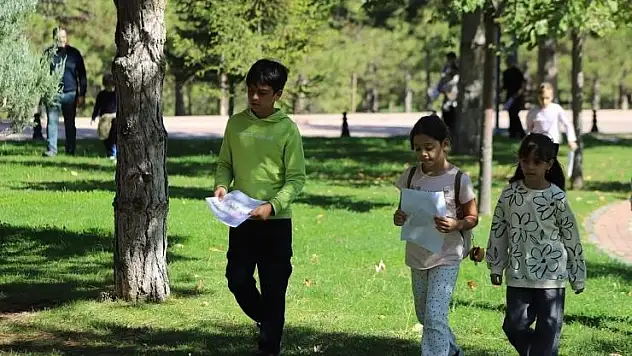 Konya'da gençler, Oryantiring Koşusu'nda buluştu