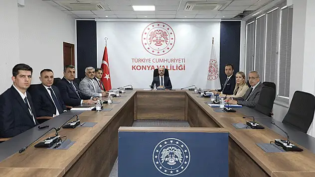 Konya'da göletlerin durumu masaya yatırıldı