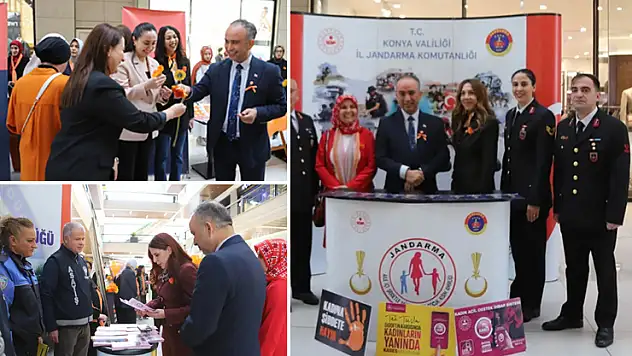 Konya'da 'Güçlü kadın güçlü aile' sloganı yankı buldu