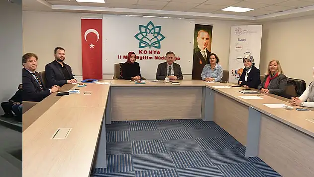 Konya'da Harezmi Eğitim Modeli kapsamında toplantı gerçekleştirildi