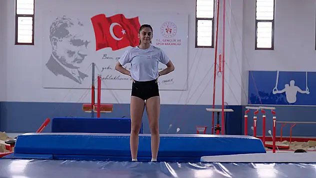 Konya'da hastalığı nedeniyle başladığı sporda gözünü olimpiyata dikti
