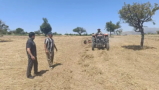 Konya'da hibe destekli ekilen yem bitkilerinde hasat sürüyor