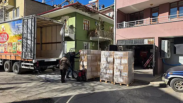 Konya'da ihtiyaç sahiplerine yardımlar teslim edildi