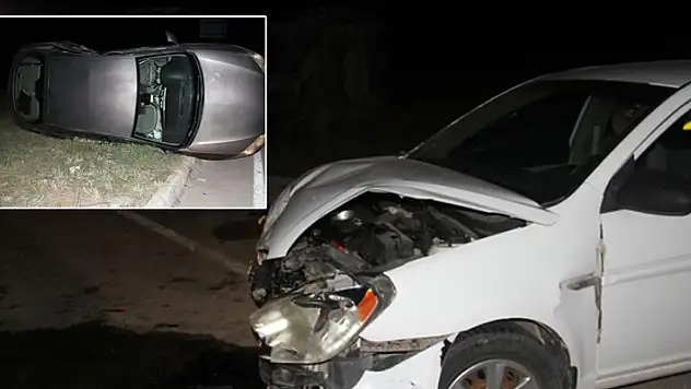 Konya'da iki otomobilin çarpıştığı kazada 7 kişi yaralandı
