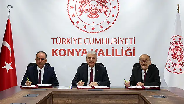 Konya'da iki yeni huzurevi için protokoller imzalandı