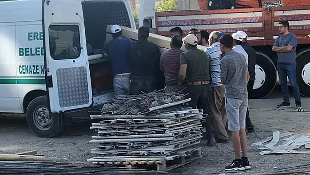 Konya'da inşaattan düşen işçi öldü