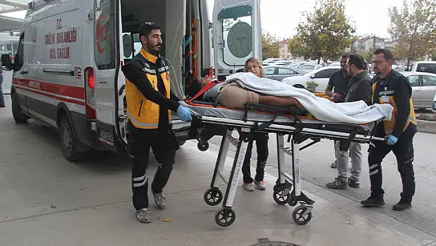 Konya'da inşaattan düşen işçi yaralandı
