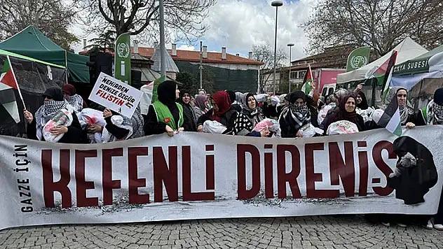 Konya'da İsrail'in Gazze saldırıları protesto edildi