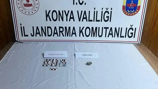 Konya'da jandarmadan uyuşturucu operasyonları: 7 tutuklama