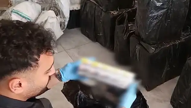 Konya'da kaçak sigara operasyonu: 5 gözaltı