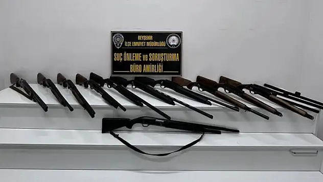 Konya'da kaçakçılık operasyonu: 12 gözaltı
