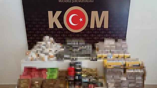 Konya'da kaçakçılık operasyonu: 6 gözaltı