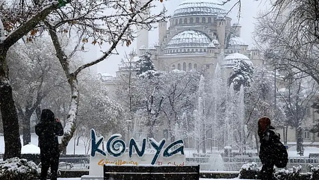 Konya'da kasım ayının ikinci yarısına dikkat!