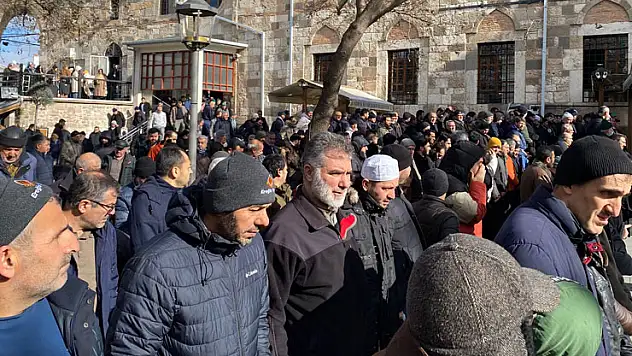 Konya'da Kassam Tugayları üyeleri için gıyabi cenaze namazı kılındı