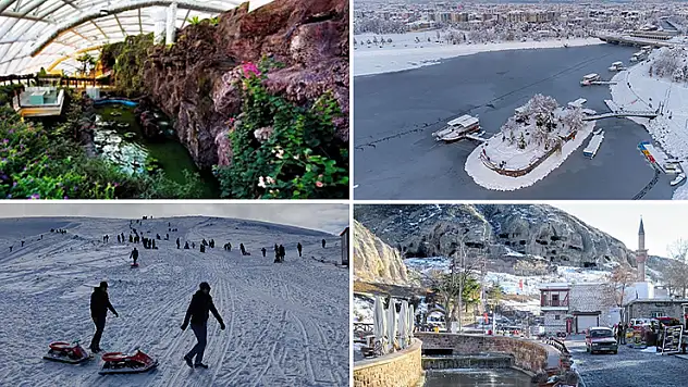 Konya'da kışın en çok bu yerler ziyaret ediliyor