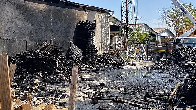 Konya'da Kömürcüler Sitesi'nde yangın paniği