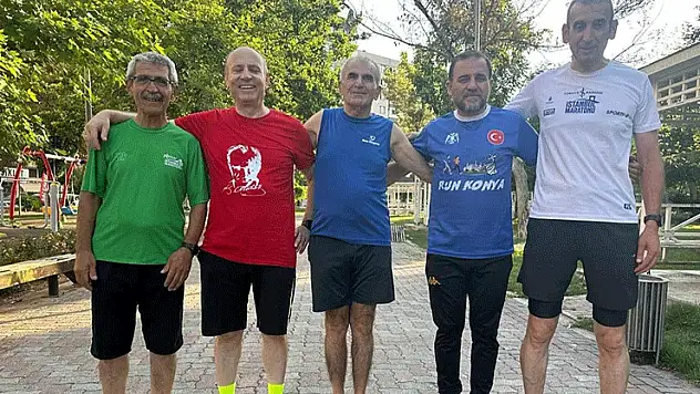 Konya'da 'Koşabiliyorsan Koş' kampanyası