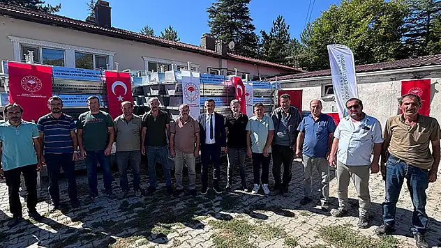Konya'da mahallelere 170 adet sıvat dağıtıldı