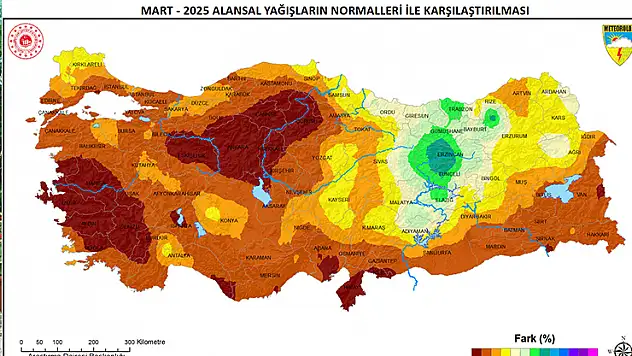 Konya'da mart ayı yağışı, 35 yılın en düşük seviyesinde gerçekleşti