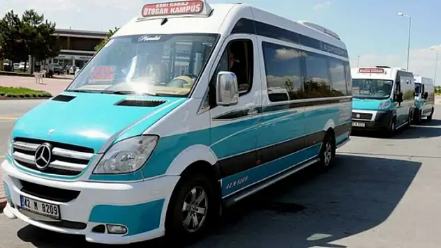 Konya'da minibüs ücretleri de zamlandı: Bindi indi 6 TL oldu
