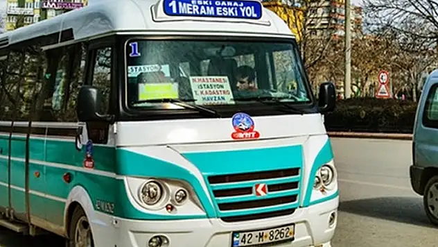 Konya'da minibüs ücretlerine güncelleme
