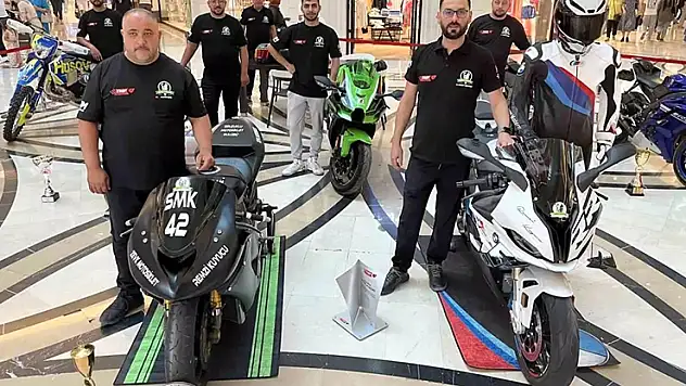 Konya'da motosiklet farkındalık etkinliği