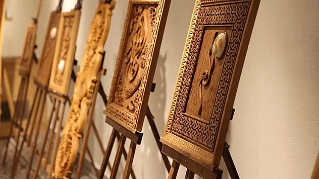 Konya'da 'Narinden Nazenine Sanatın Zerafeti Sergisi' açıldı
