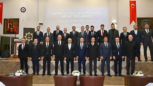 Konya'da Narkotik toplantısı yapıldı
