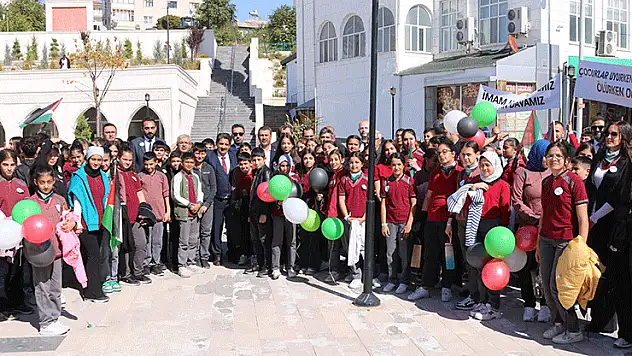 Konya'da o okulda 'Gazze Davası' programıyla zulme dikkat çekildi