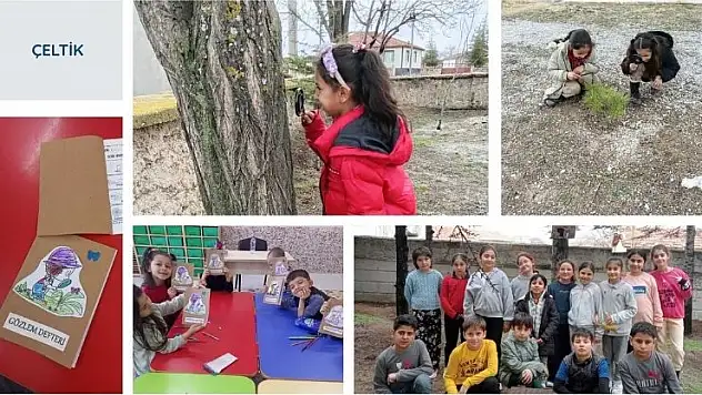 Konya'da öğrenciler doğaya değer katan nesiller oluyor