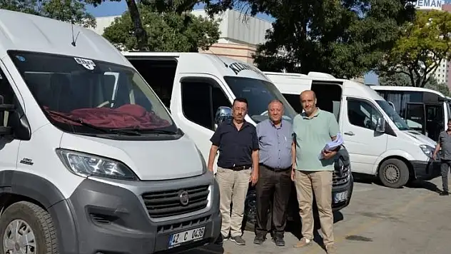 Konya'da okul servis araçları denetlendi