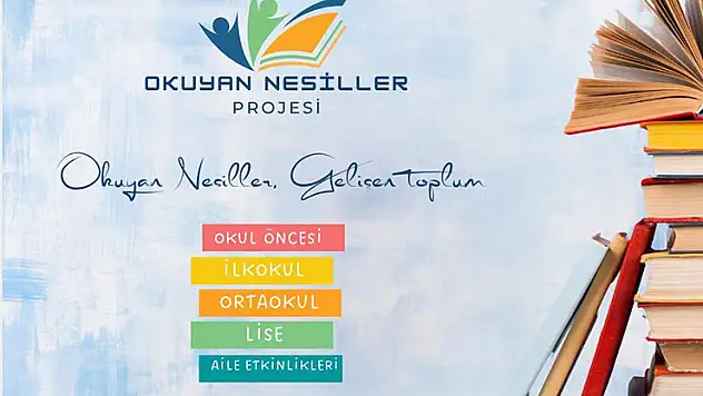 Konya'da 'Okuyan Nesiller' projesi başlatıldı