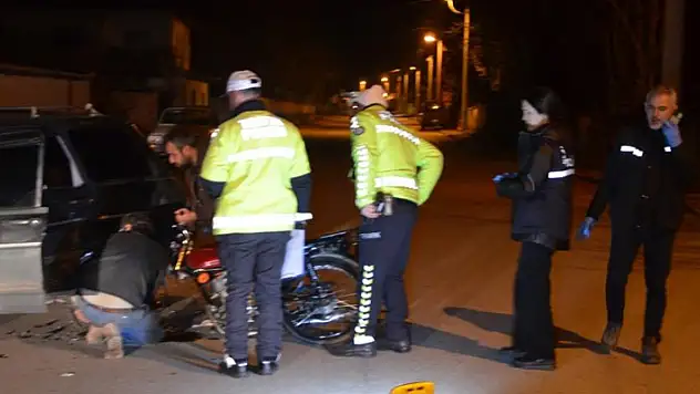 Konya'da otomobil ile motosiklet çarpıştı: 1 yaralı
