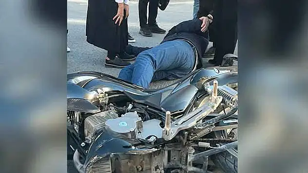 Konya'da otomobil ile motosiklet çarpıştı: 1 yaralı