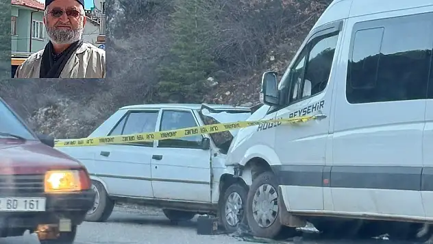 Konya'da otomobil ile yolcu minibüsü çarpıştı: 1 ölü, 1 yaralı