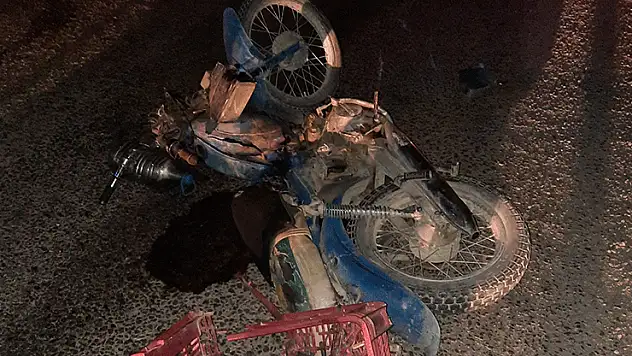 Konya'da otomobille motosiklet çarpıştı: 3 yaralı